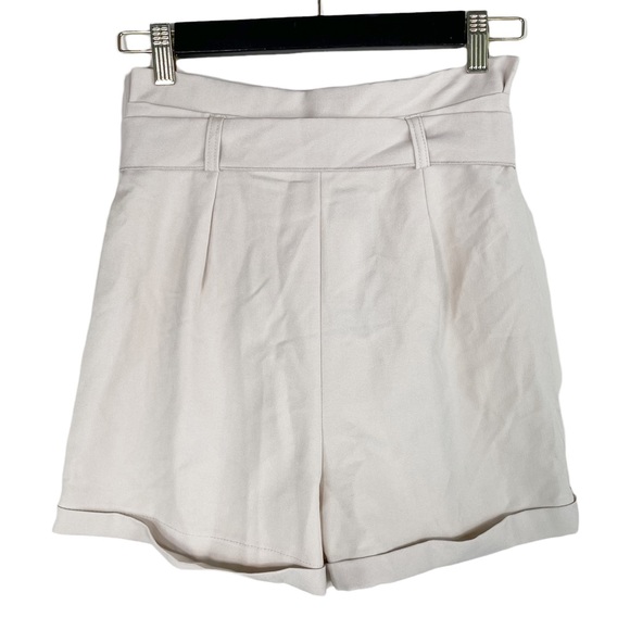 NWT Nasty Gal ‘Won’t Waist Your Time’ Paperbag Belted Short - Picture 4 of 10